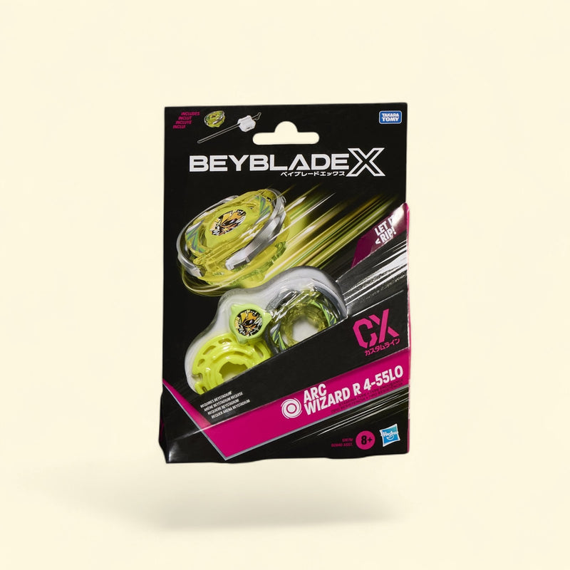 Beyblade X Arc Wizard R 4-55LO CX Starter Pack Set, Multicolor