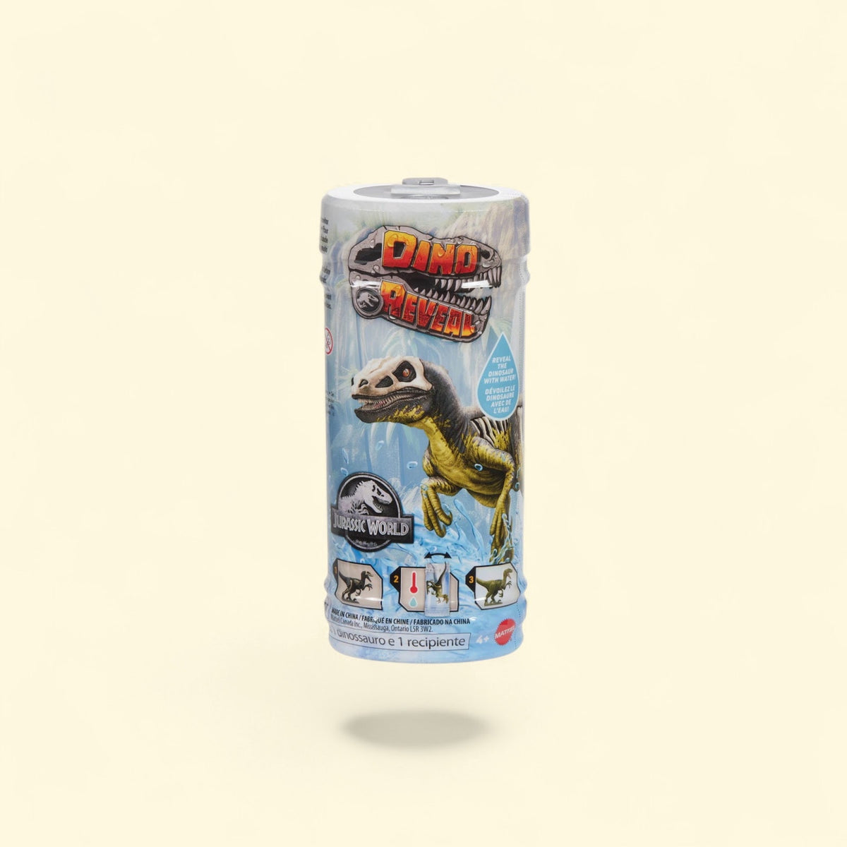 Jurassic World Dino Reveal Dinosaur Toys, Warm Water Color Change — authentic US product shipped worldwide by Toy Terminal