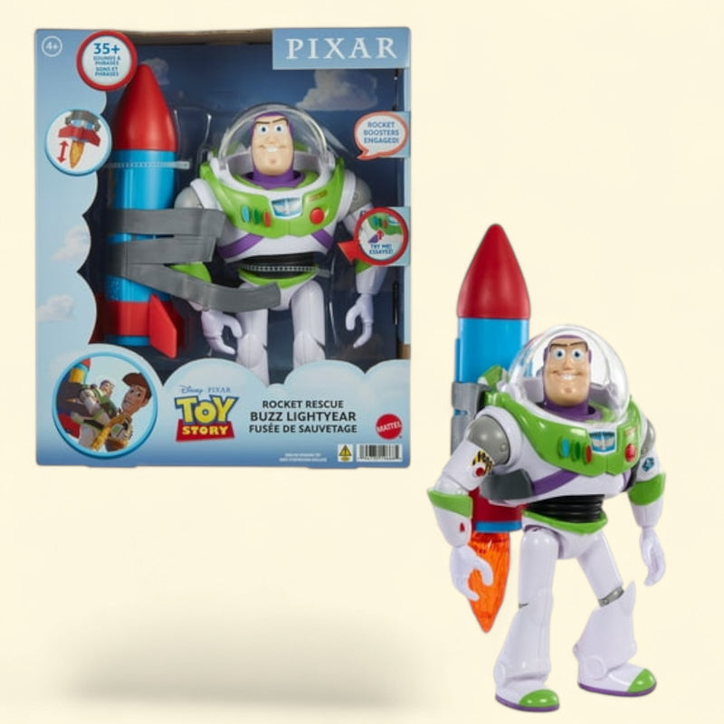 Disney and Pixar Toy Story Buzz Lightyear Action Figure, 10-inch