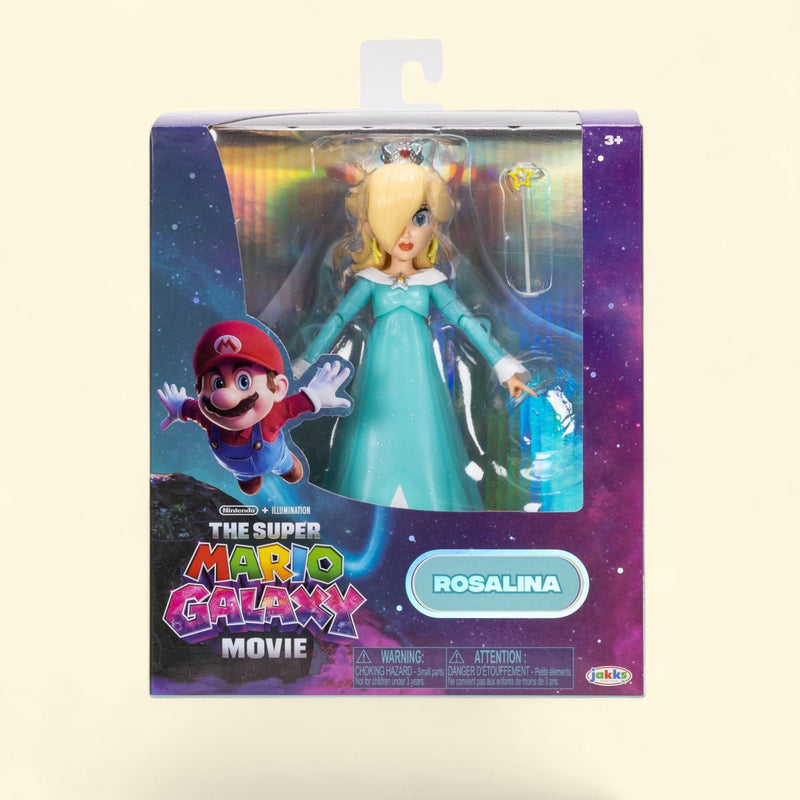 Super Mario Galaxy Rosalina Figure, 5 Inch