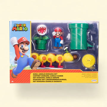 World of Nintendo Super Mario, 2.5-inch Action Figure Playset Soda... — authentic US product shipped worldwide by Toy Terminal