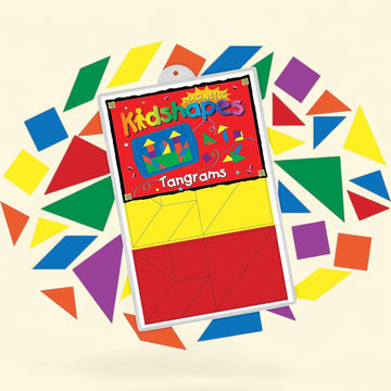 Barker Creek Learning Magnets Tangrams, 42 Pieces — authentic US product shipped worldwide by Toy Terminal