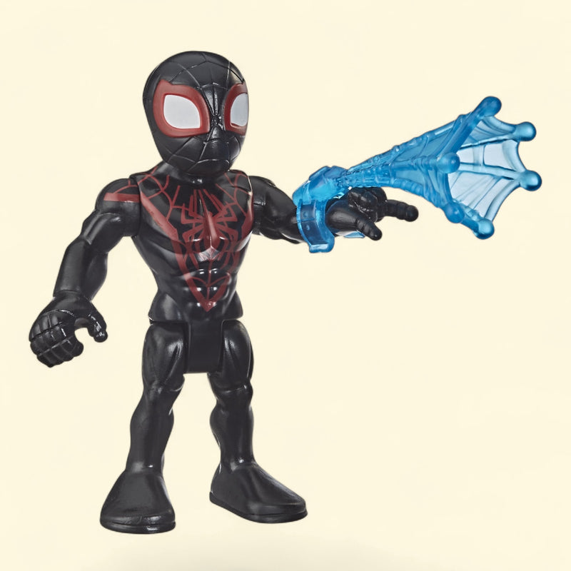 Marvel Super Hero Adventures Miles Morales Figure, 5-inch