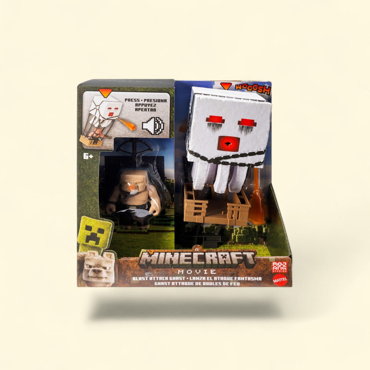 Minecraft Blast Attack Ghast Action Figure Set with Lights & Sounds — authentic US product shipped worldwide by Toy Terminal