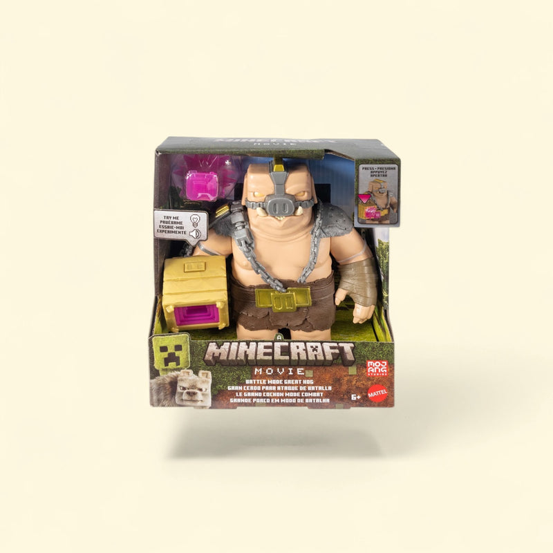 Minecraft Battle Mode Great Hog Large Action Figure, Lights & Sounds