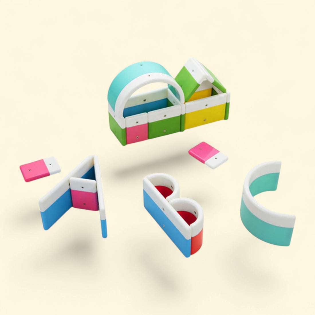 Kid O Alphabuild Magnetic Tiles — authentic US product shipped worldwide by Toy Terminal
