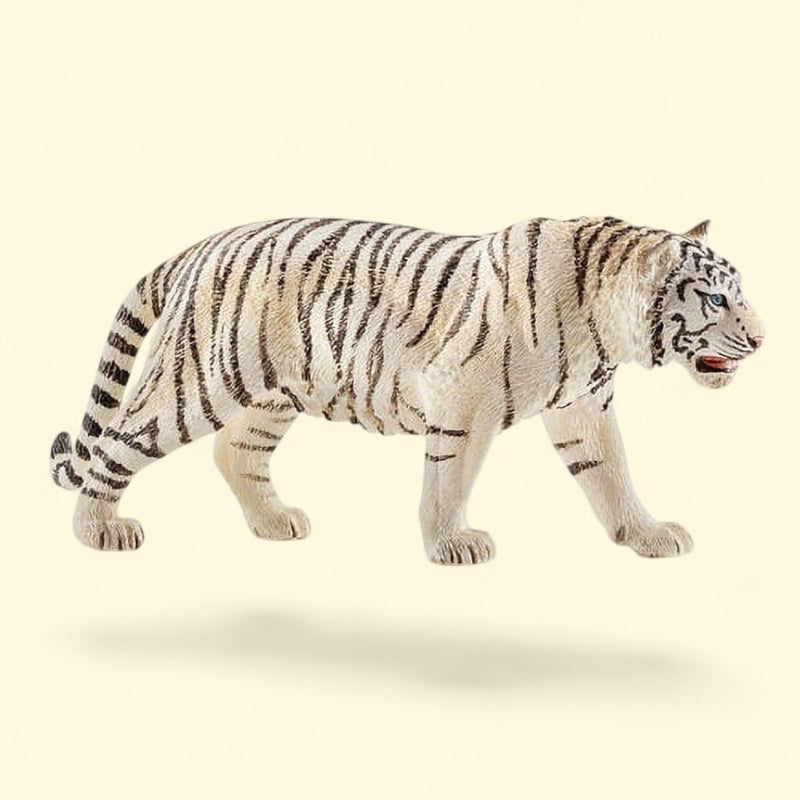 Schleich White Tiger Animal Figurine, Kids Ages 3+