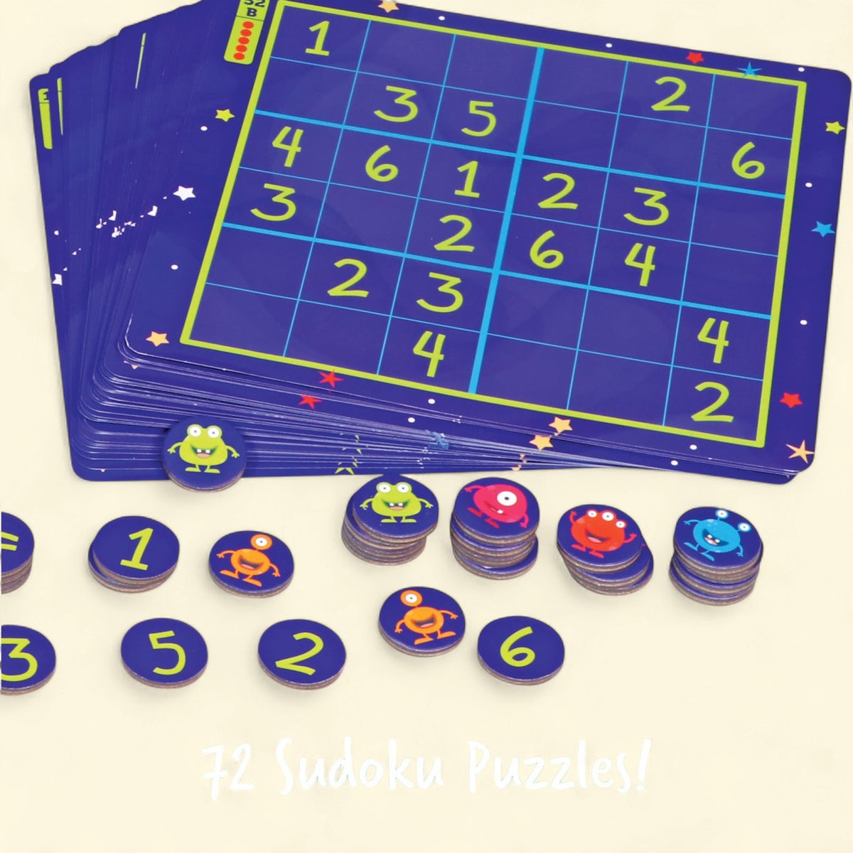 Learning Resources Magnetic Space Sudoku Tile Game — authentic US product shipped worldwide by Toy Terminal