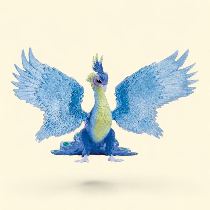 Schleich Bayala Magical Peacock Bird Toy, 11