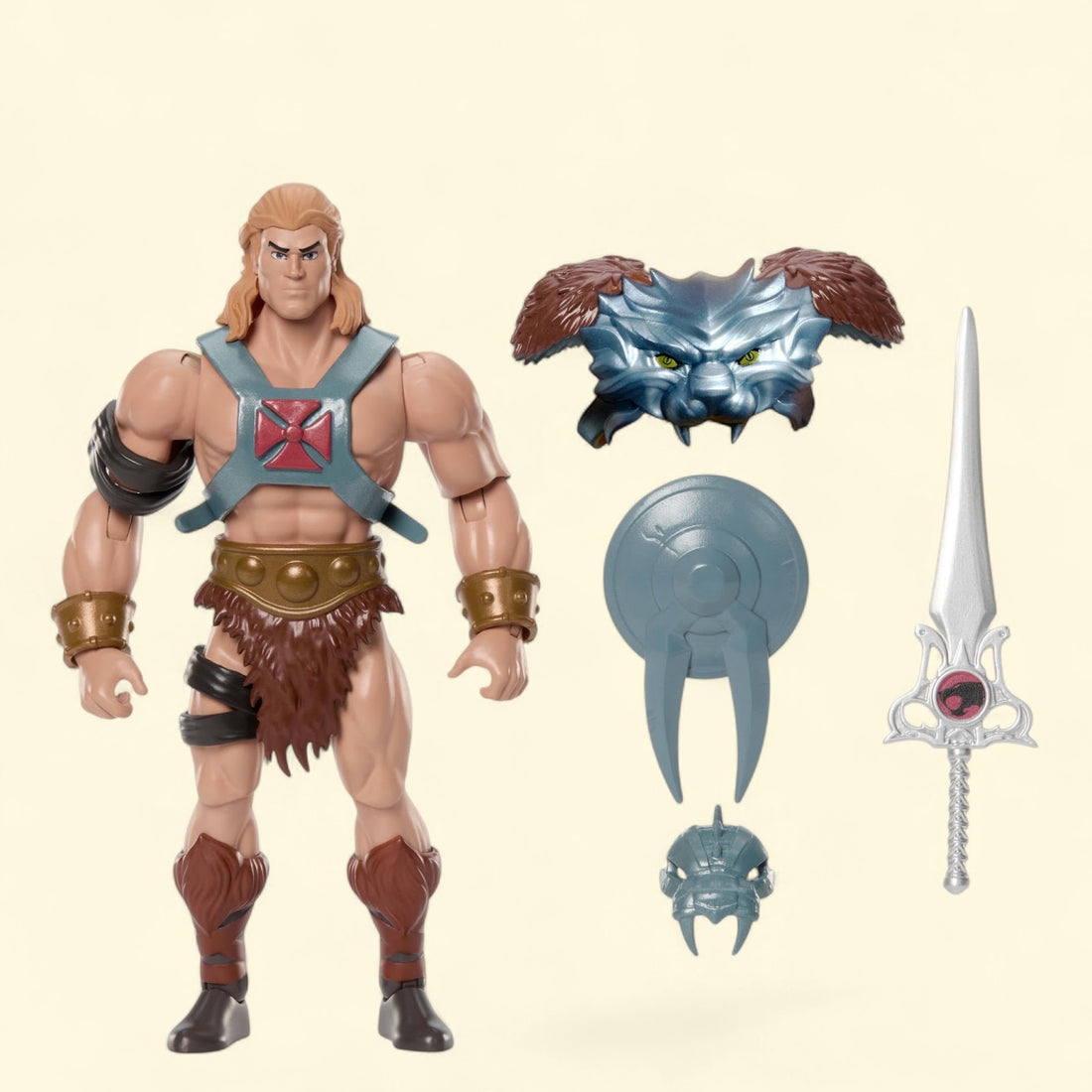 Masters of the Universe Origins & ThunderCats He-Man Posable Action... — authentic US product shipped worldwide by Toy Terminal