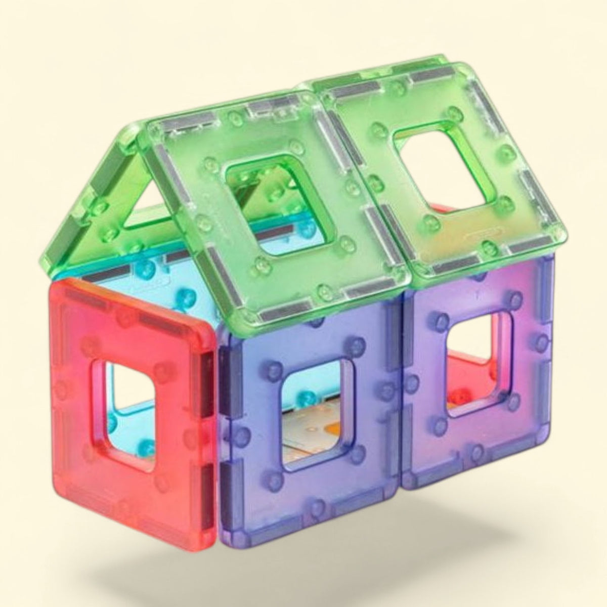 POLYDRON KinderMag Starter Set, 48 Pieces — authentic US product shipped worldwide by Toy Terminal