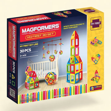Magformers My First Set, 30 Pieces — authentic US product shipped worldwide by Toy Terminal
