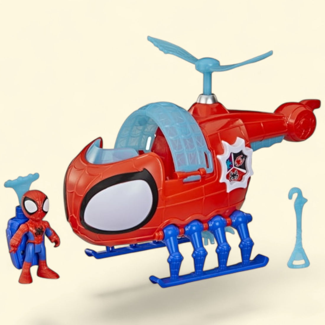 Marvel Spidey and His Amazing Friends Team Spidey Copter, 3" Action... — authentic US product shipped worldwide by Toy Terminal