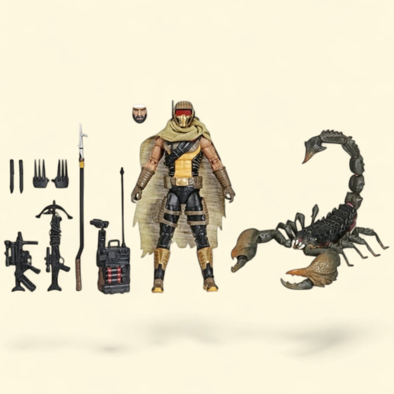 G.I. Joe Classified Series, Cobra Desert Scorpion & SKRP10N-25, 6” Action Figures