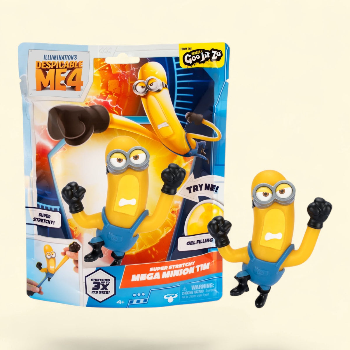 Heroes of Goo Jit Zu Despicable Me Action Figure, 4" — authentic US product shipped worldwide by Toy Terminal