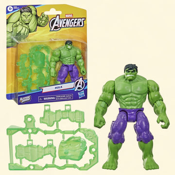 Marvel Avengers ActionVerse Hulk Action Figure & Accessories, 4.5-I... — authentic US product shipped worldwide by Toy Terminal