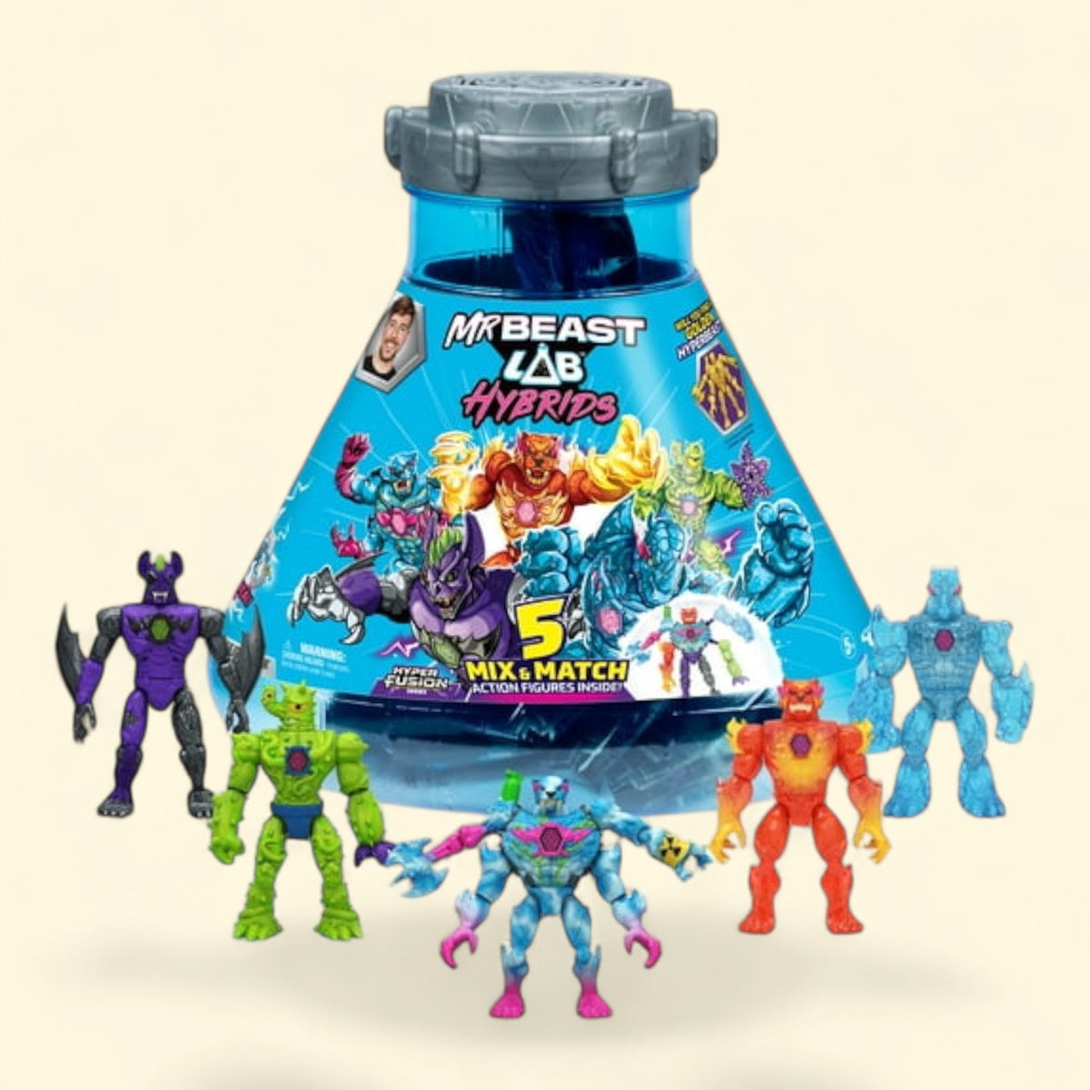 MrBeast Lab Hybrids Mega Pack, Ages 6+ — authentic US product shipped worldwide by Toy Terminal