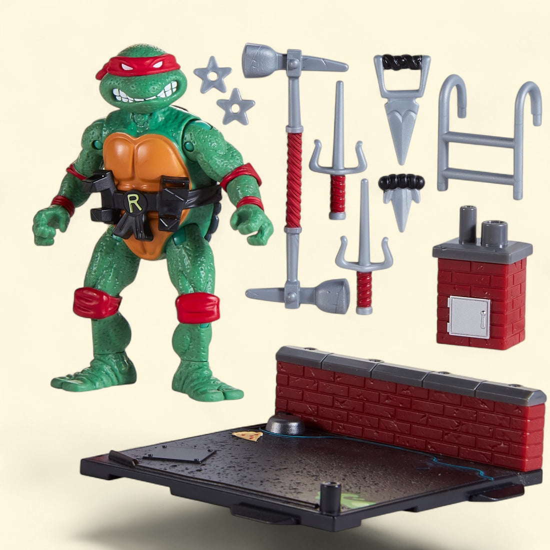 Playmates Toys Teenage Mutant Ninja Turtles Raphael Action Figure,... — authentic US product shipped worldwide by Toy Terminal