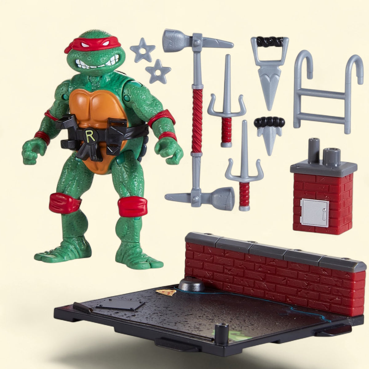 Playmates Toys Teenage Mutant Ninja Turtles Raphael Action Figure,... — authentic US product shipped worldwide by Toy Terminal