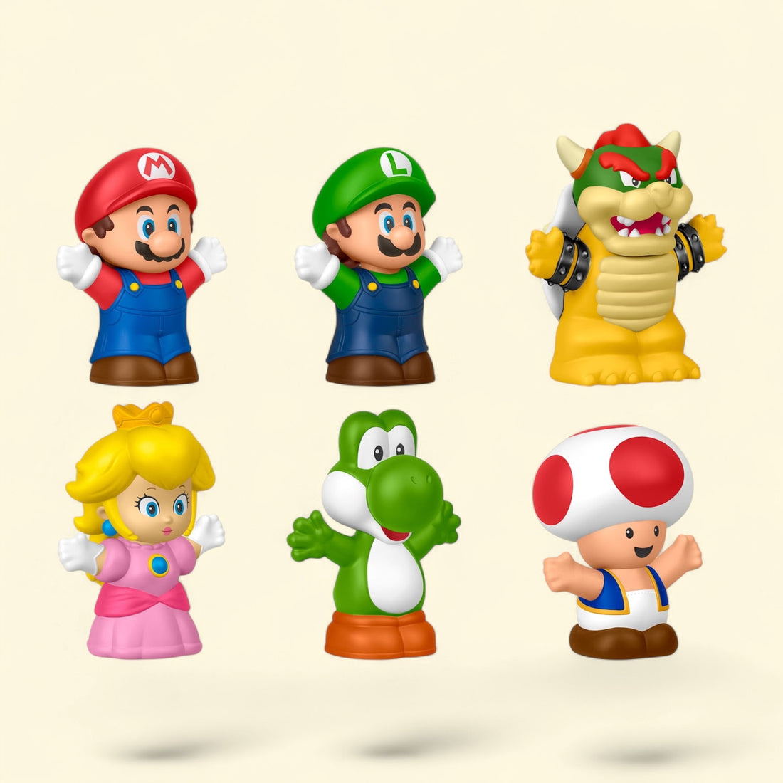Fisher-Price Little People My Mario Figure, 6-Pack — authentic US product shipped worldwide by Toy Terminal