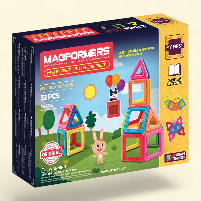 Magformers My First Play Set, 32 Pcs