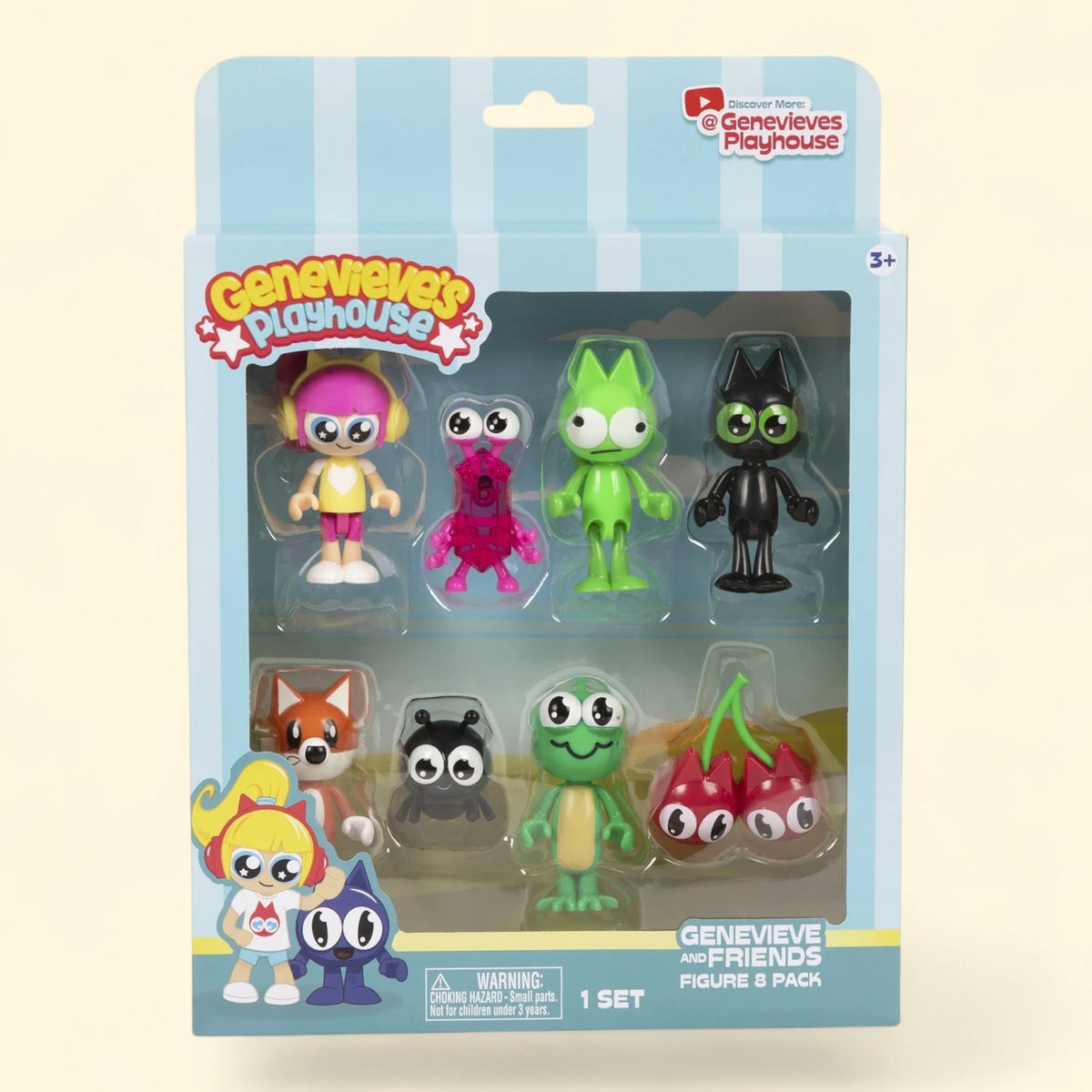 Genevieve's Playhouse Figure 8-Pack — authentic US product shipped worldwide by Toy Terminal