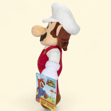 Nintendo Super Mario Fire Mario Plush Toy, 9 inch — authentic US product shipped worldwide by Toy Terminal