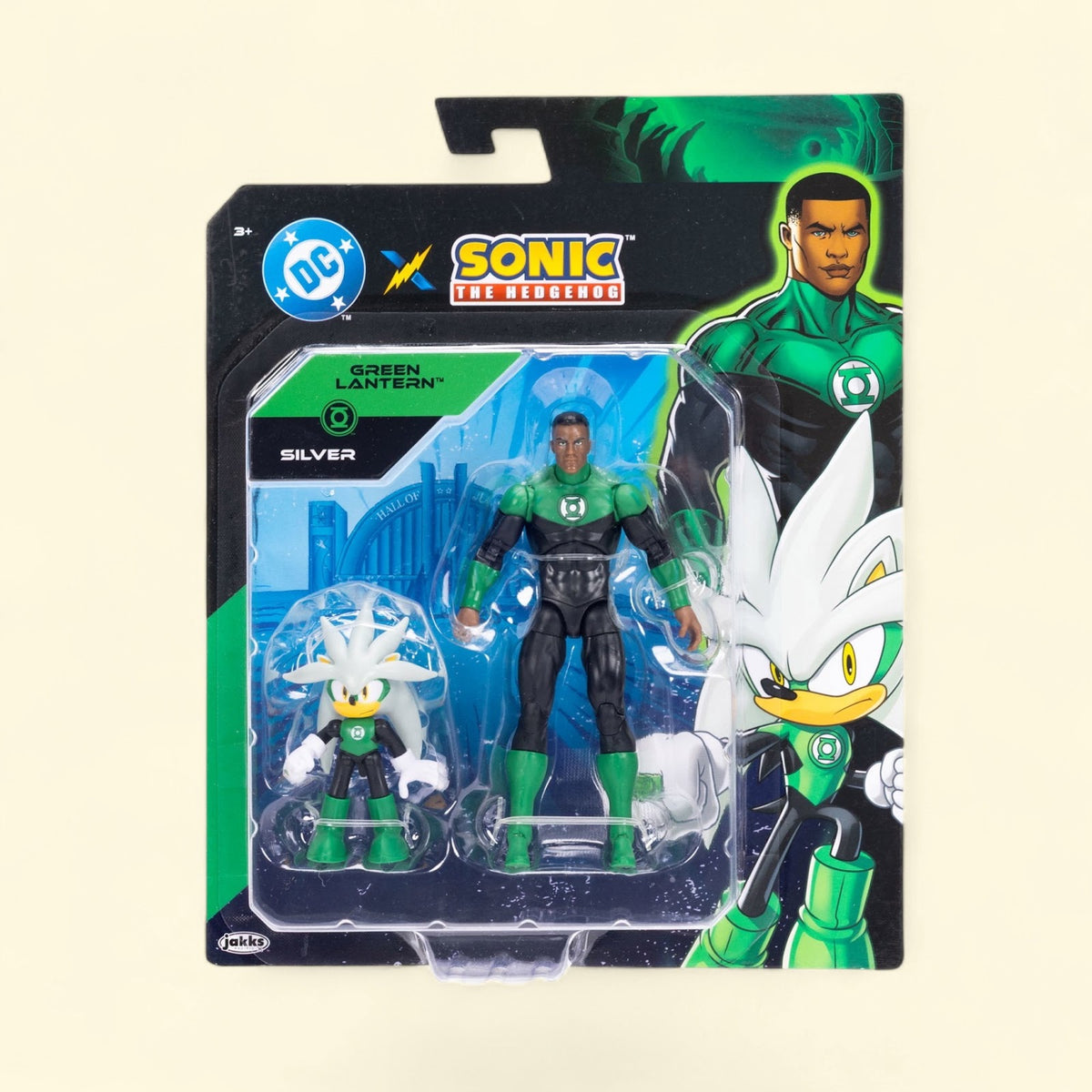 Multipack Silver 2.5" & Green Lantern 5" — authentic US product shipped worldwide by Toy Terminal