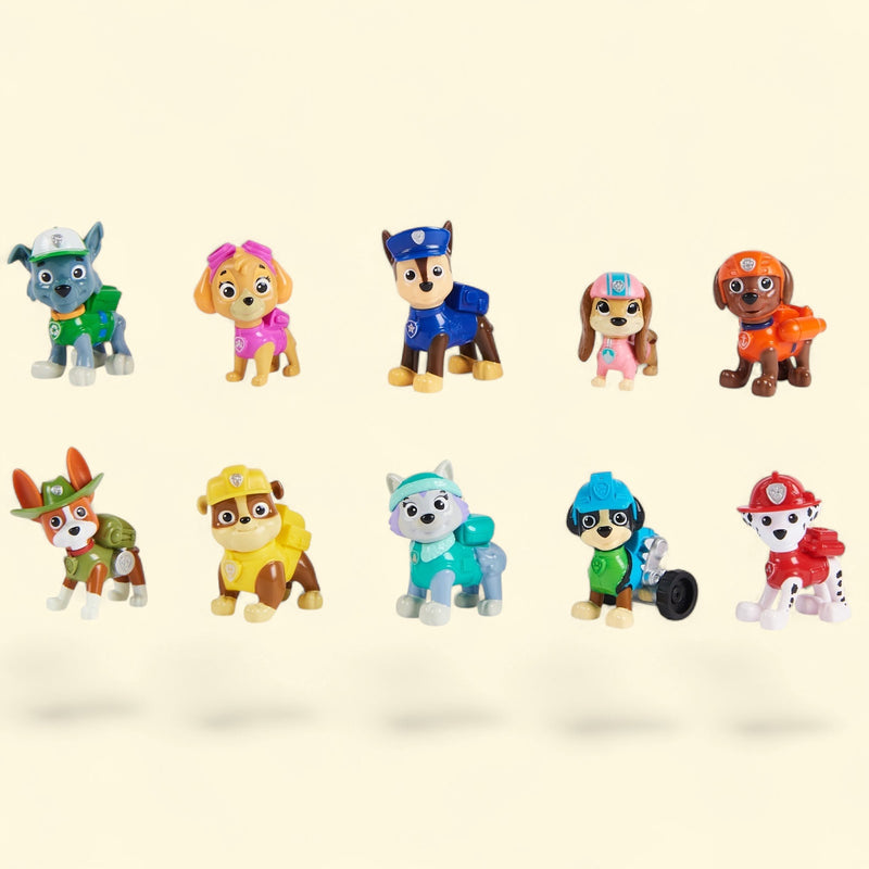 PAW Patrol All Paws on Deck, 10 Collectible Toy Figures Gift Pack