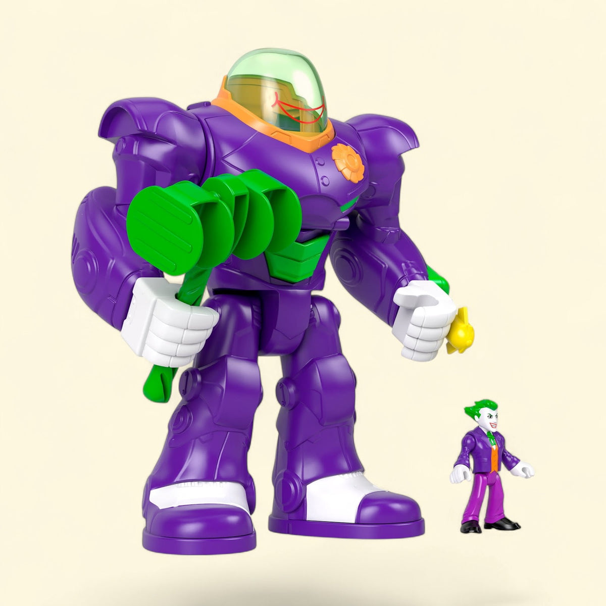 Fisher-Price Imaginext DC Super Friends The Joker Hammer Mech with... — authentic US product shipped worldwide by Toy Terminal