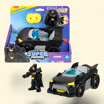 Fisher-Price Imaginext DC Super Friends Metal Force Batmobile Toy C... — authentic US product shipped worldwide by Toy Terminal