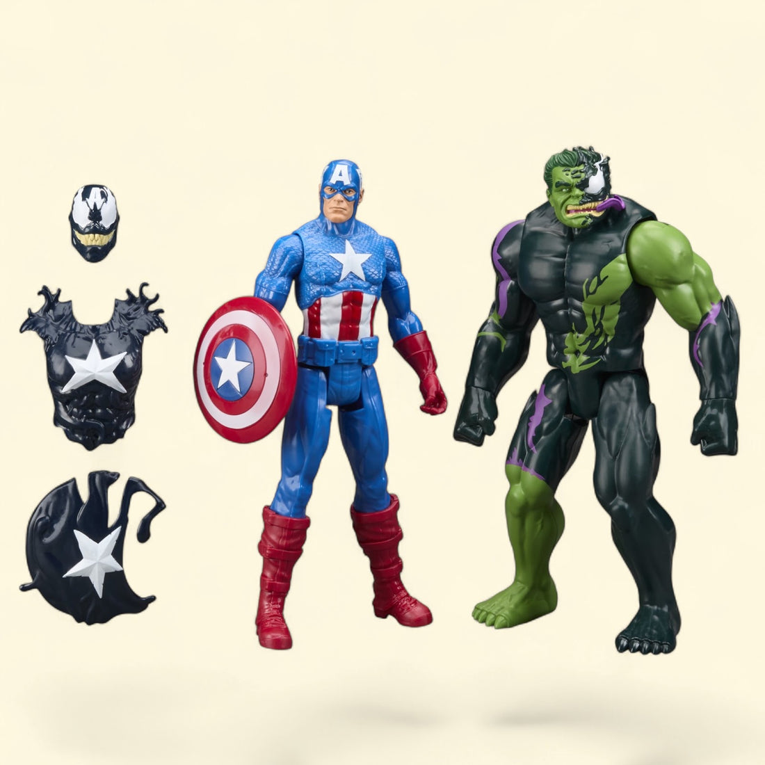 Marvel Avengers VenomVersus Titan Hero Series, Venomized Captain Am... — authentic US product shipped worldwide by Toy Terminal