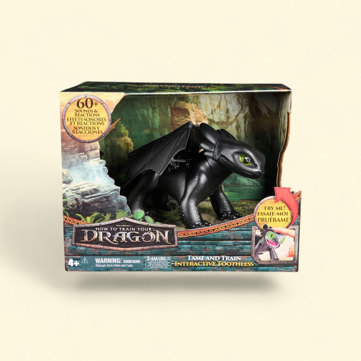 DreamWorks Dragons How to Train Your Dragon, Tame & Train Interacti... — authentic US product shipped worldwide by Toy Terminal