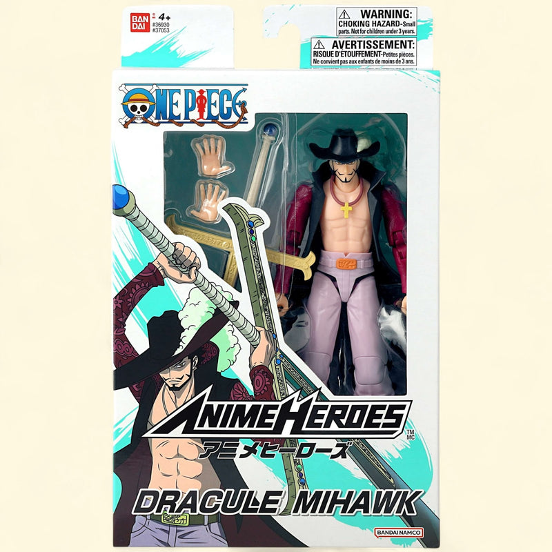 One Piece Anime Heroes, Dracule Mihawk Action Figure