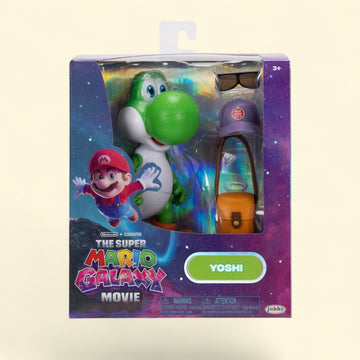 Super Mario Galaxy, 5 Inch Yoshi Action Figure with Hat, Sunglasses... — authentic US product shipped worldwide by Toy Terminal