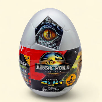 Jurassic World Rebirth Captivz Surprise Egg Action Figures, 3 Dinos... — authentic US product shipped worldwide by Toy Terminal