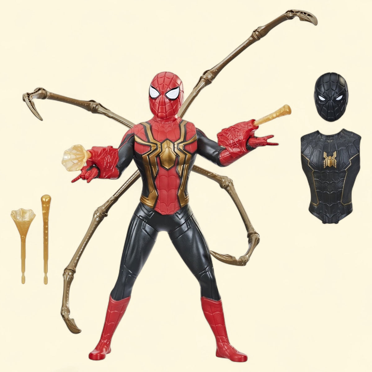Marvel Spider-Man Action Figure, 13" with Web Legs, Web Blasters &... — authentic US product shipped worldwide by Toy Terminal