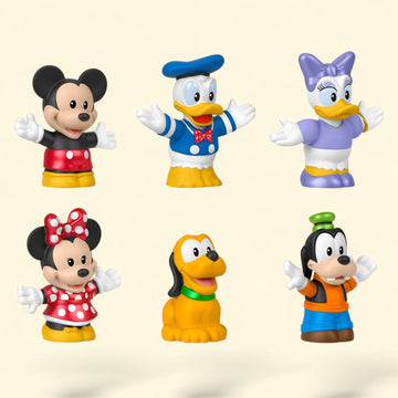 Fisher-Price Little People Disney Mickey & Friends, 6-Piece Figure... — authentic US product shipped worldwide by Toy Terminal